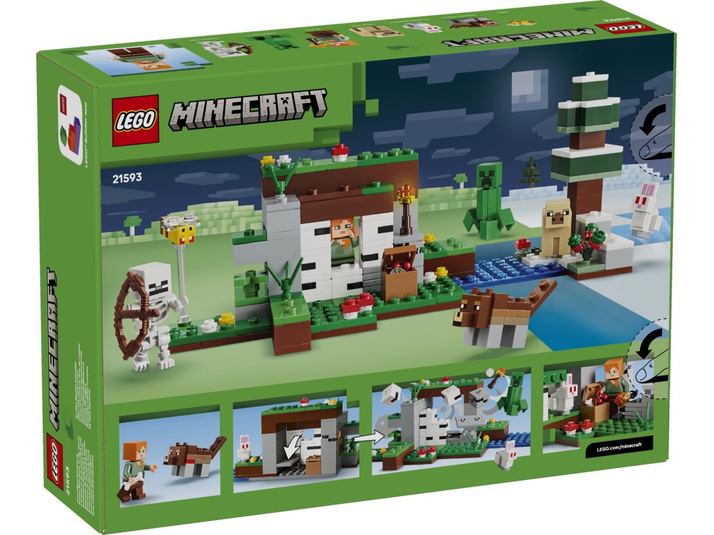 21593 LEGO Minecraft Приключение в первую ночь