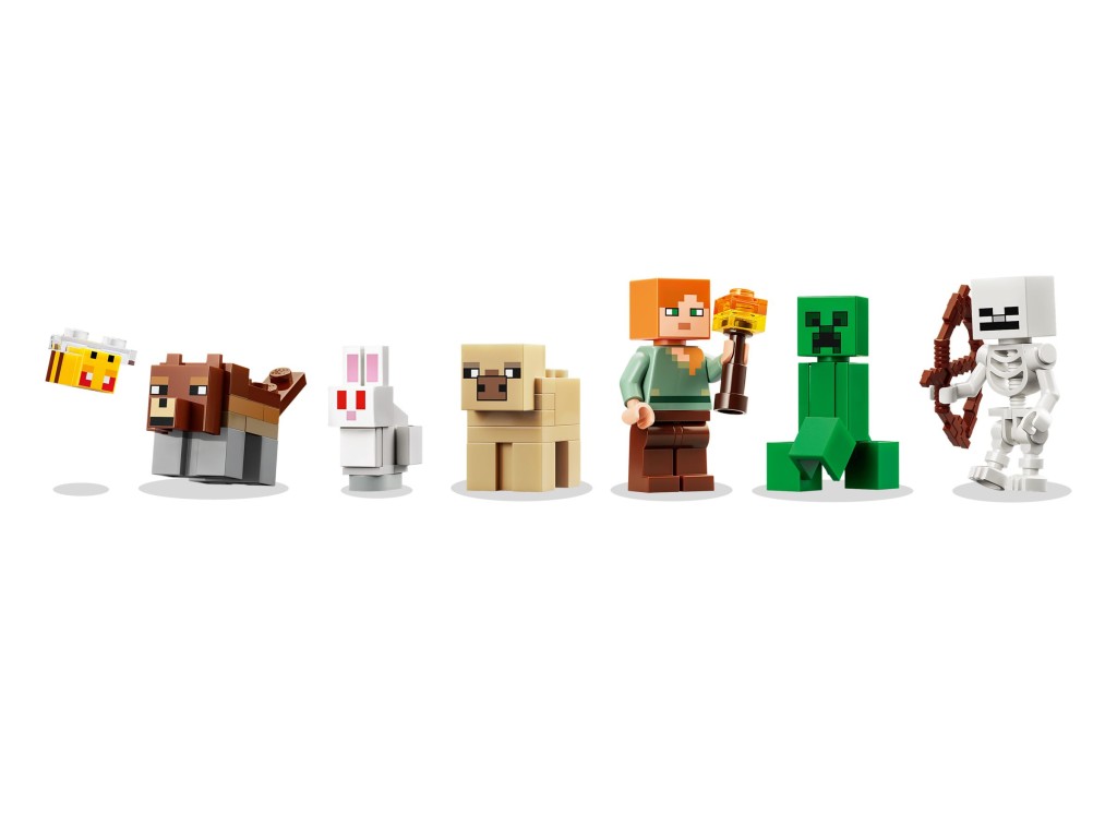 21593 LEGO Minecraft Приключение в первую ночь