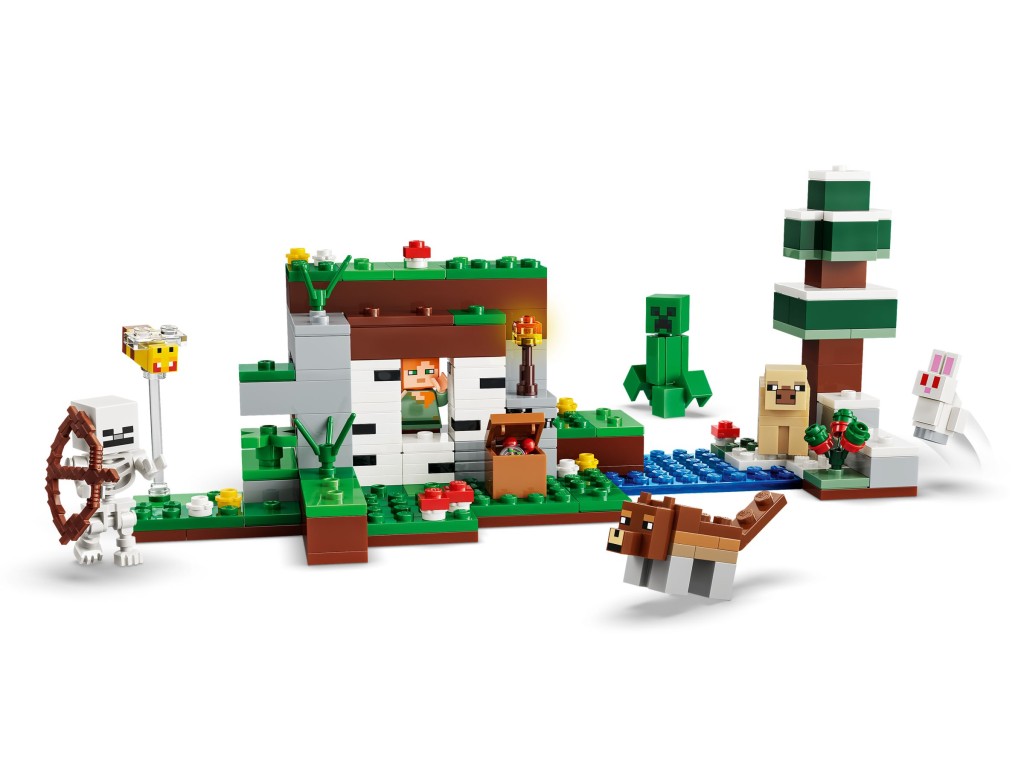 21593 LEGO Minecraft Приключение в первую ночь