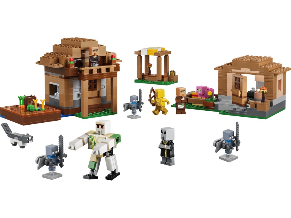 21596 LEGO Minecraft Атака Вызывателя на деревню