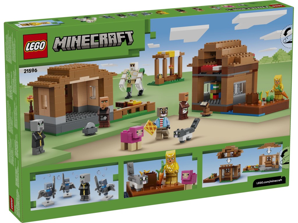 21596 LEGO Minecraft Атака Вызывателя на деревню