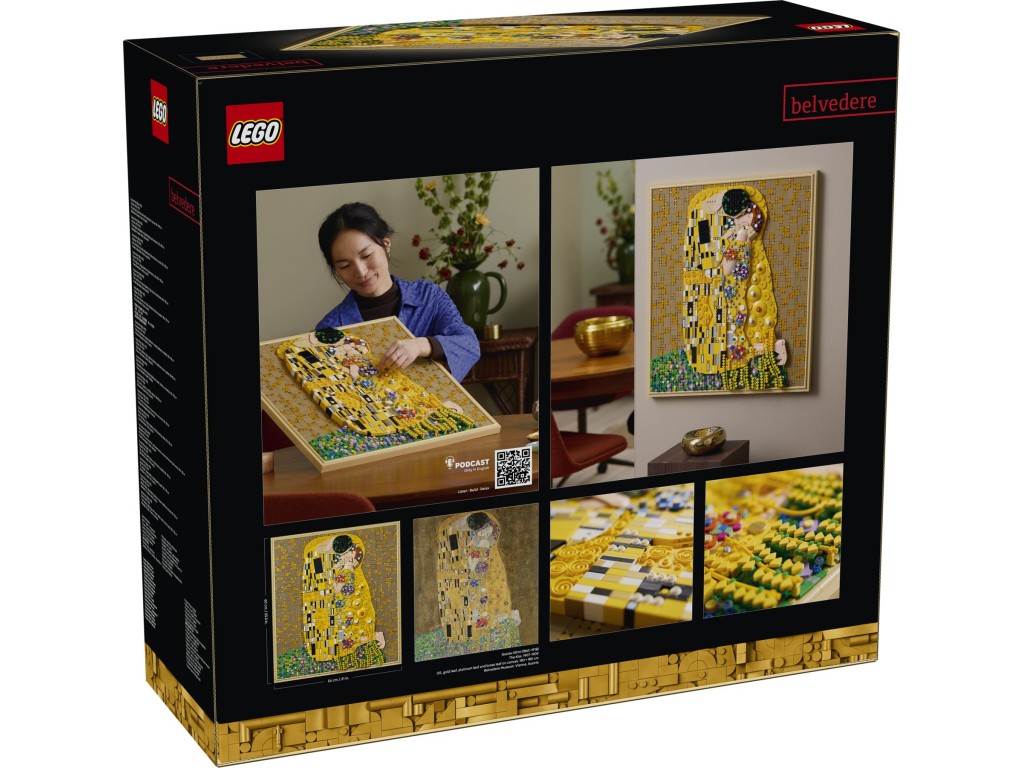 31221 LEGO Art Густав Климт — Поцелуй