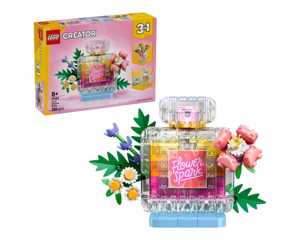 31383 LEGO Creator Цветочный флакон для духов 3 в 1