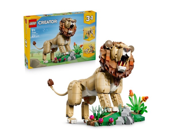 31386 LEGO Creator Величественный лев 3 в 1
