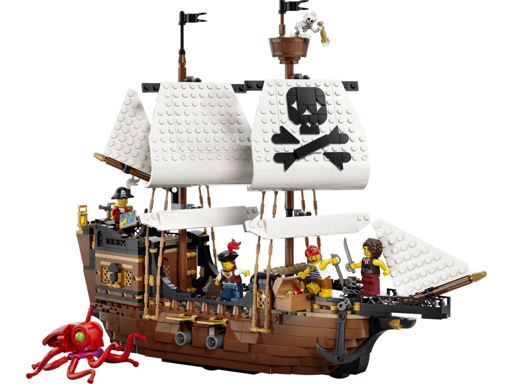31387 LEGO Creator Легендарный пиратский корабль 3 в 1