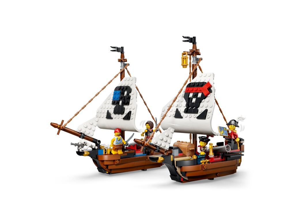 31387 LEGO Creator Легендарный пиратский корабль 3 в 1