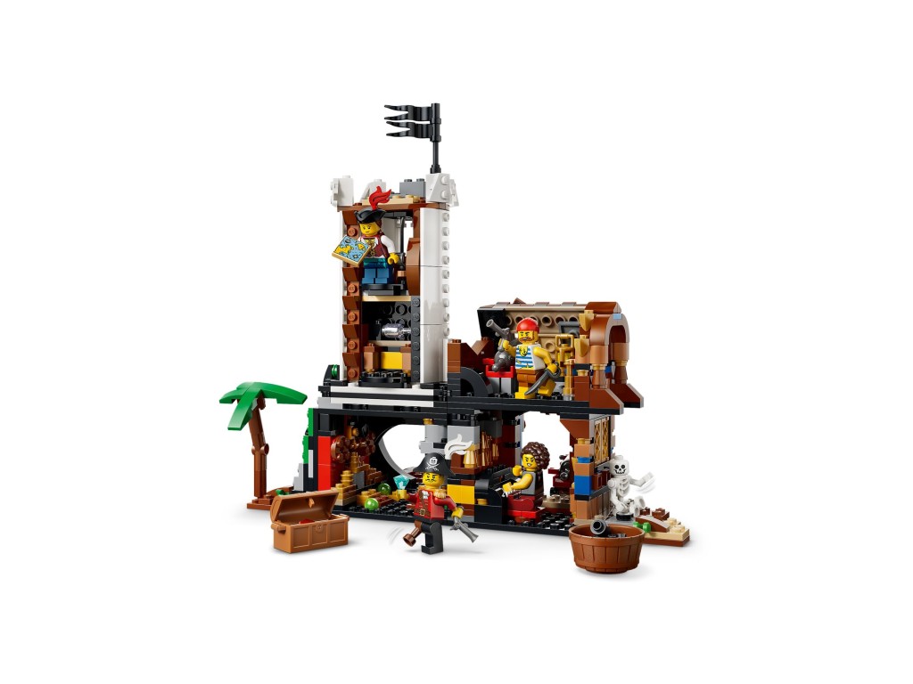 31387 LEGO Creator Легендарный пиратский корабль 3 в 1