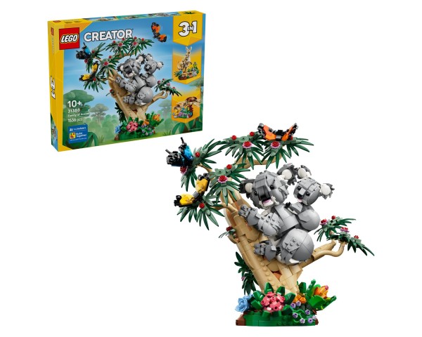 31388 LEGO Creator Дикие животные: Семейство коал 3 в 1