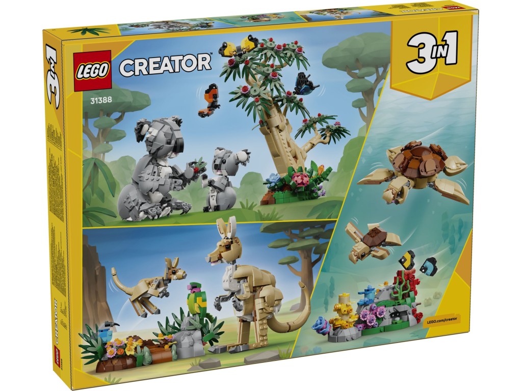 31388 LEGO Creator Дикие животные: Семейство коал 3 в 1