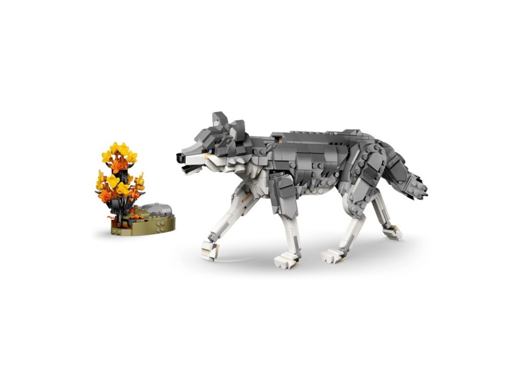 31393 LEGO Creator Лесные животные: Серый волк 3 в 1