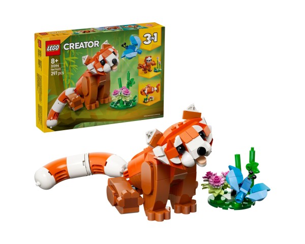 31394 LEGO Creator Милые животные: Красная панда 3 в 1