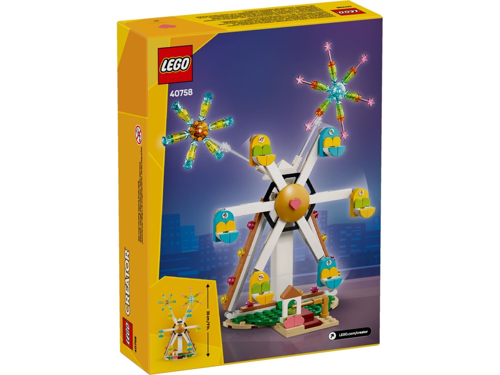 40758 LEGO Колесо обозрения с фейерверками