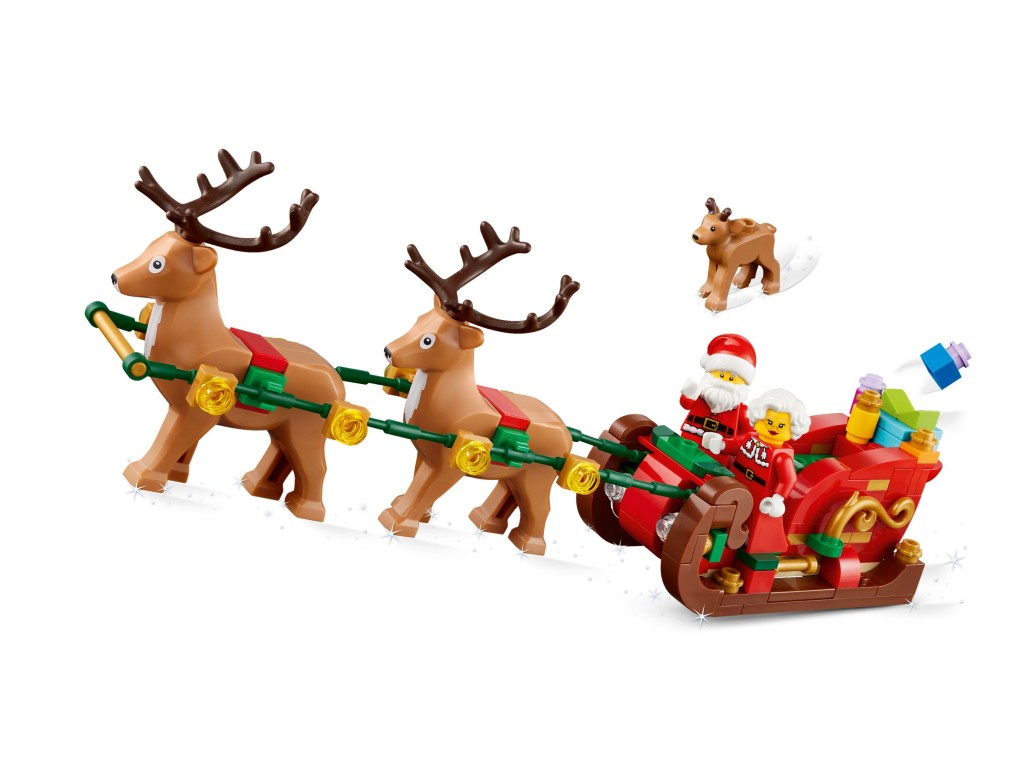 40866 LEGO Рождественское приключение Санта-Клауса на санях