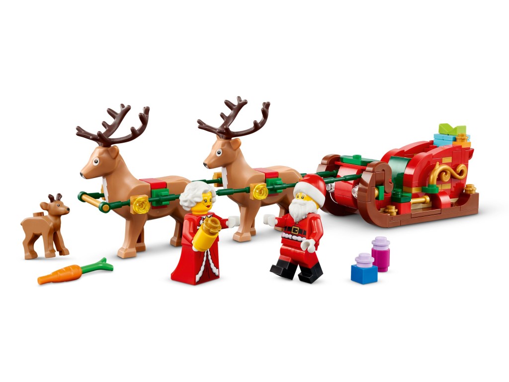 40866 LEGO Рождественское приключение Санта-Клауса на санях
