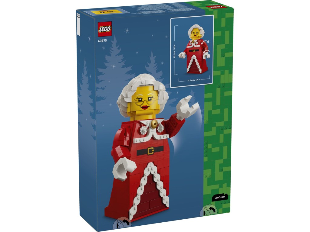 40875 LEGO Увеличенная минифигурка Миссис Клаус