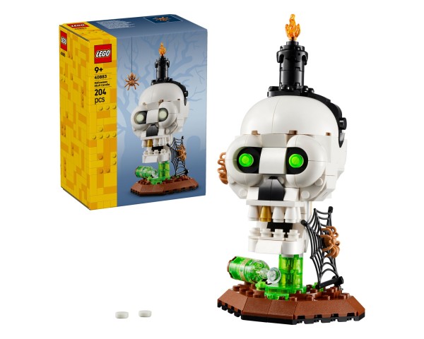 40883 LEGO Свеча в виде черепа на Хэллоуин