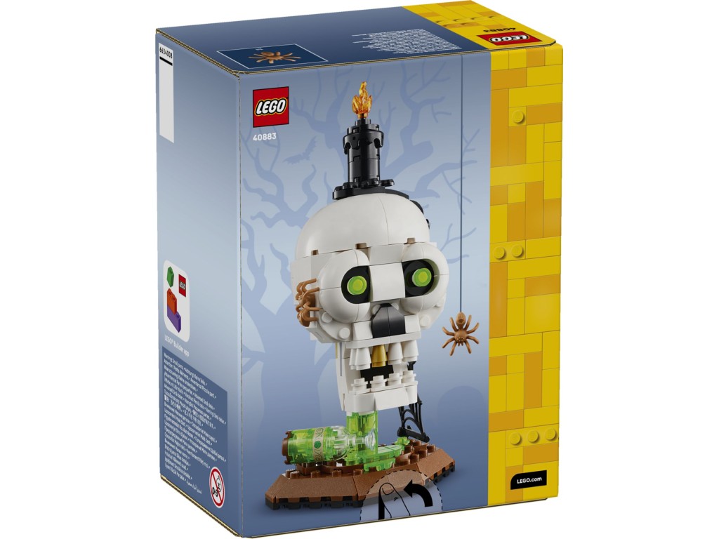 40883 LEGO Свеча в виде черепа на Хэллоуин