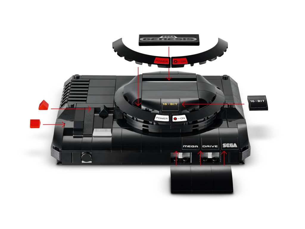 40926 LEGO Приставка SEGA Mega Drive