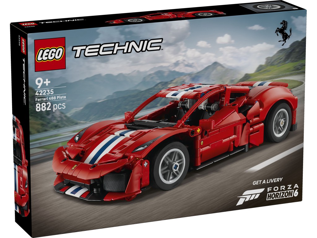 42235 LEGO Technic Автомобиль Ferrari 488 Pista 42235 LEGO Technic Автомобиль Ferrari 488 Pista
