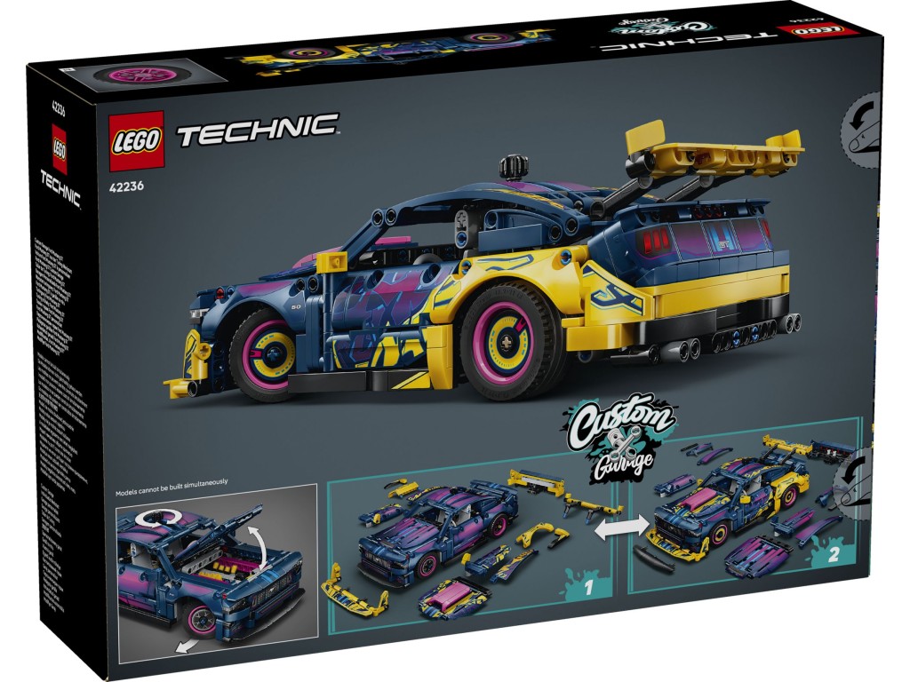 42236 LEGO Technic Кастомный автомобиль Ford Mustang GT
