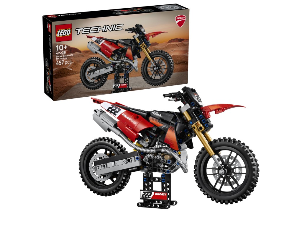 42238 LEGO Technic Мотоцикл Ducati Desmo450 MX Factory 42238 LEGO Technic Мотоцикл Ducati Desmo450 MX Factory
