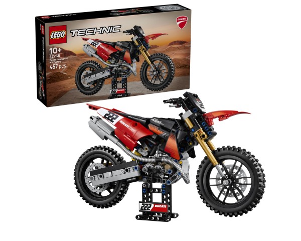 42238 LEGO Technic Мотоцикл Ducati Desmo450 MX Factory