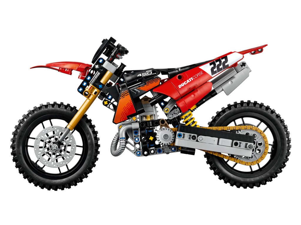 42238 LEGO Technic Мотоцикл Ducati Desmo450 MX Factory