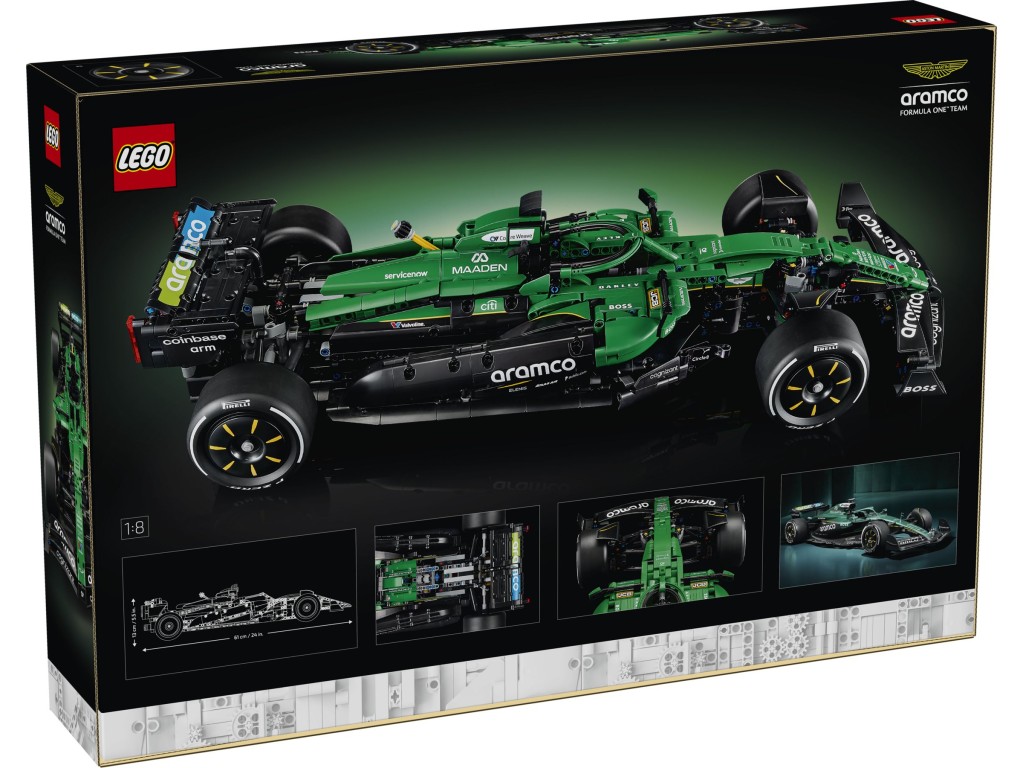 42240 LEGO Technic Formula 1 Гоночный автомобиль Aston Martin Aramco AMR25