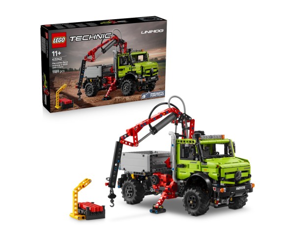 42242 LEGO Technic Mercedes-Benz Unimog U 5023 с краном