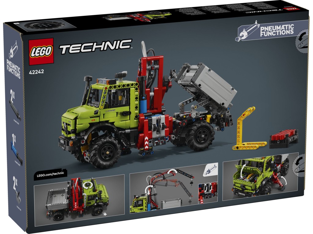 42242 LEGO Technic Mercedes-Benz Unimog U 5023 с краном