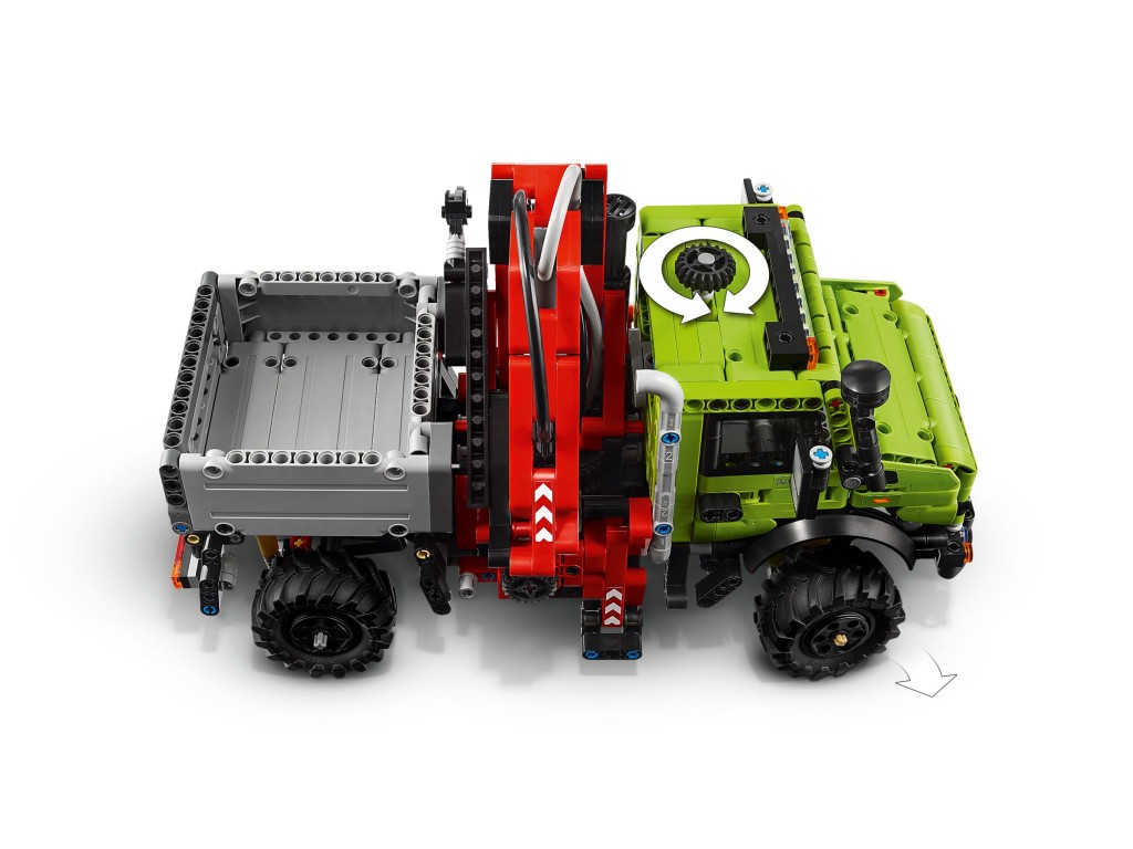 42242 LEGO Technic Mercedes-Benz Unimog U 5023 с краном