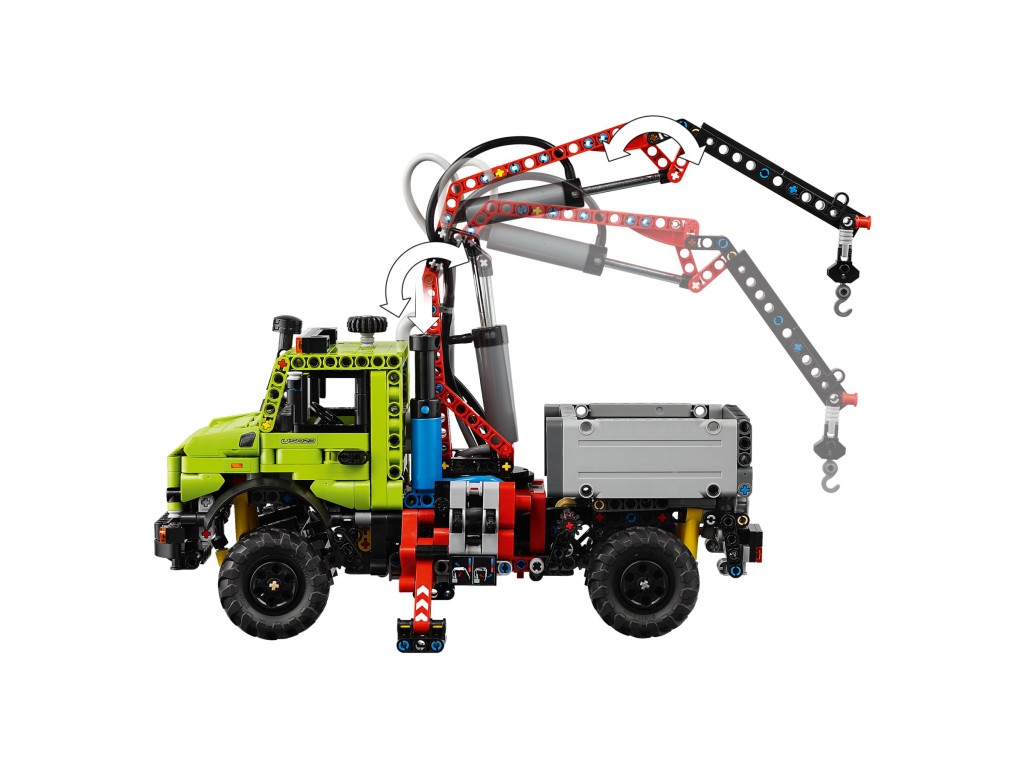 42242 LEGO Technic Mercedes-Benz Unimog U 5023 с краном