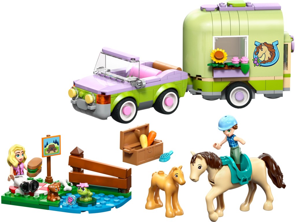 42695 LEGO Friends Прицеп для перевозки лошади и жеребенка