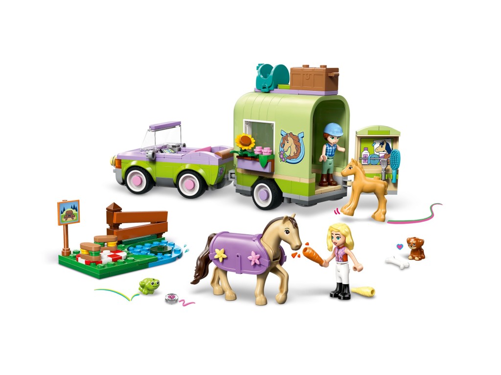 42695 LEGO Friends Прицеп для перевозки лошади и жеребенка