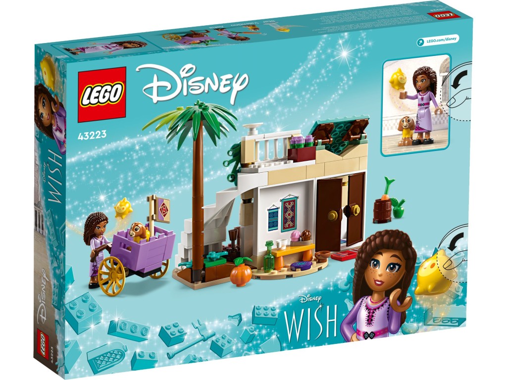 43223 LEGO Disney Аша в городе Росас «Заветное желание»