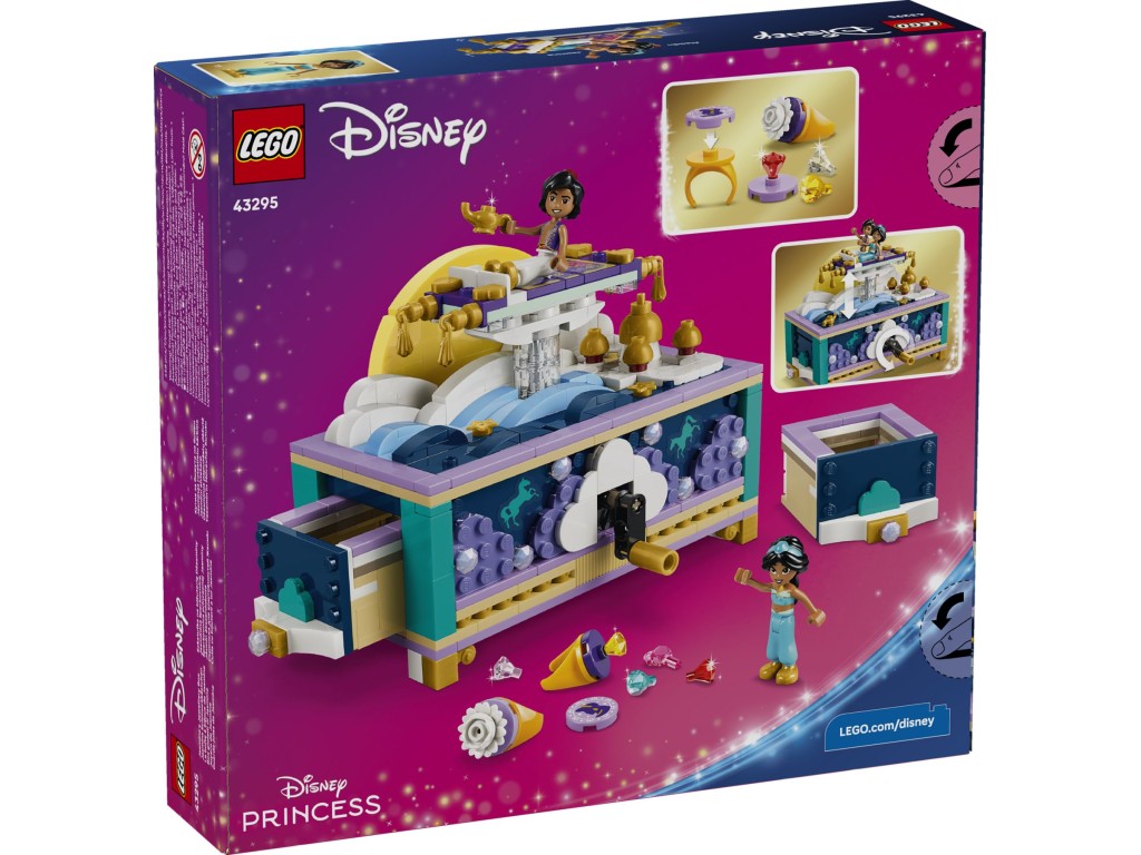 43295 LEGO Disney Шкатулка с украшениями Жасмин