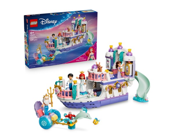 43299 LEGO Disney Свадебный корабль Ариэль