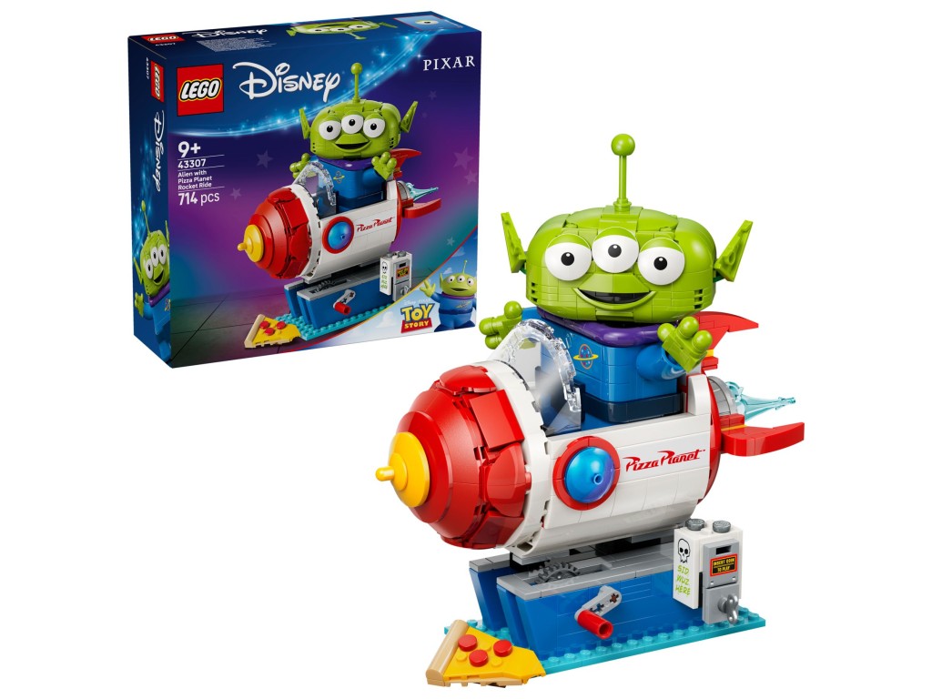 43307 LEGO Disney История игрушек: Пришелец и Аттракцион «Pizza Planet» 43307 LEGO Disney История игрушек: Пришелец и Аттракцион «Pizza Planet»