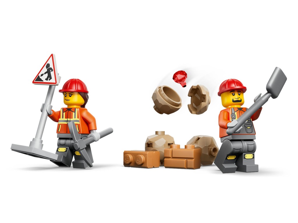 60480 LEGO City Экскаватор-погрузчик