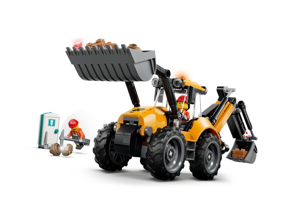 60480 LEGO City Экскаватор-погрузчик