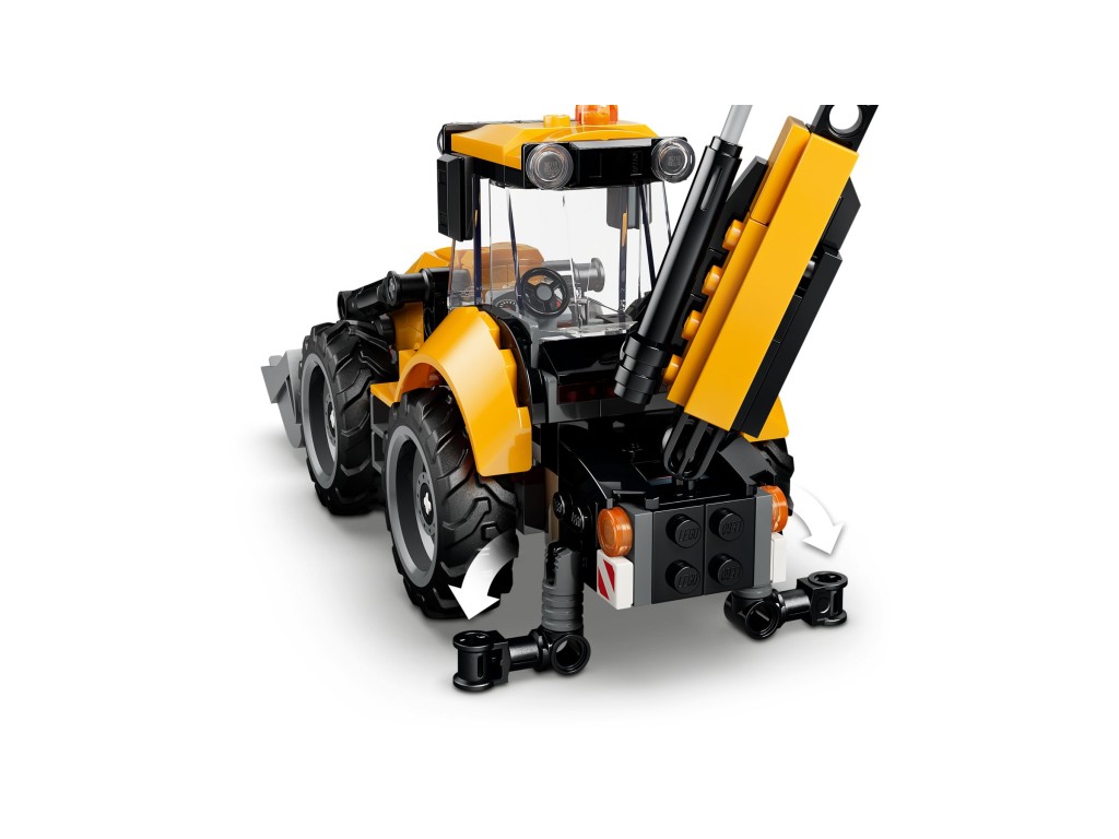 60480 LEGO City Экскаватор-погрузчик