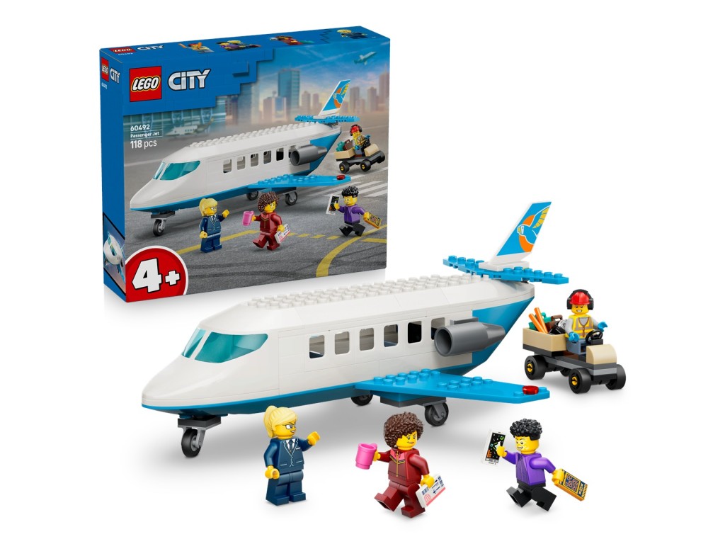 60492 LEGO City Пассажирский самолет 60492 LEGO City Пассажирский самолет