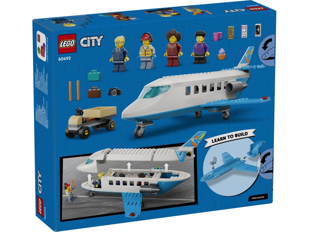 60492 LEGO City Пассажирский самолет