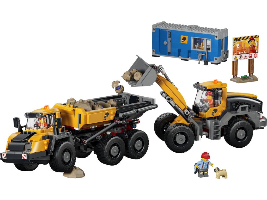 60494 LEGO City Самосвал и фронтальный погрузчик