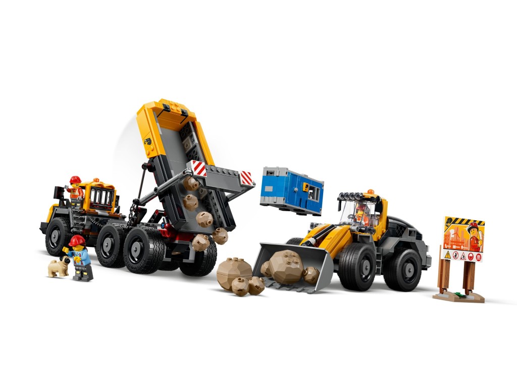 60494 LEGO City Самосвал и фронтальный погрузчик