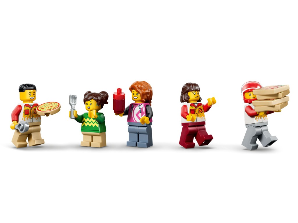 60496 LEGO City Пиццерии и транспортные средства для доставки