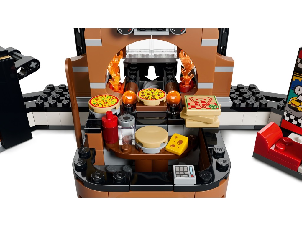 60496 LEGO City Пиццерии и транспортные средства для доставки