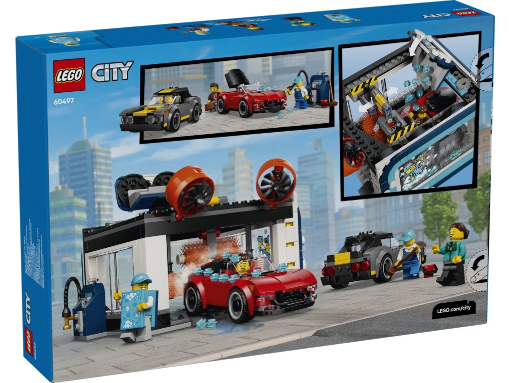60497 LEGO City Автоматическая мойка автомобилей
