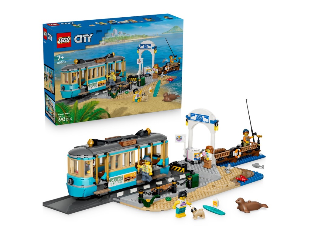 60506 LEGO City Классический пляжный трамвай 60506 LEGO City Классический пляжный трамвай