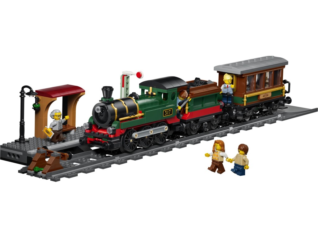 60511 LEGO City Винтажный паровоз